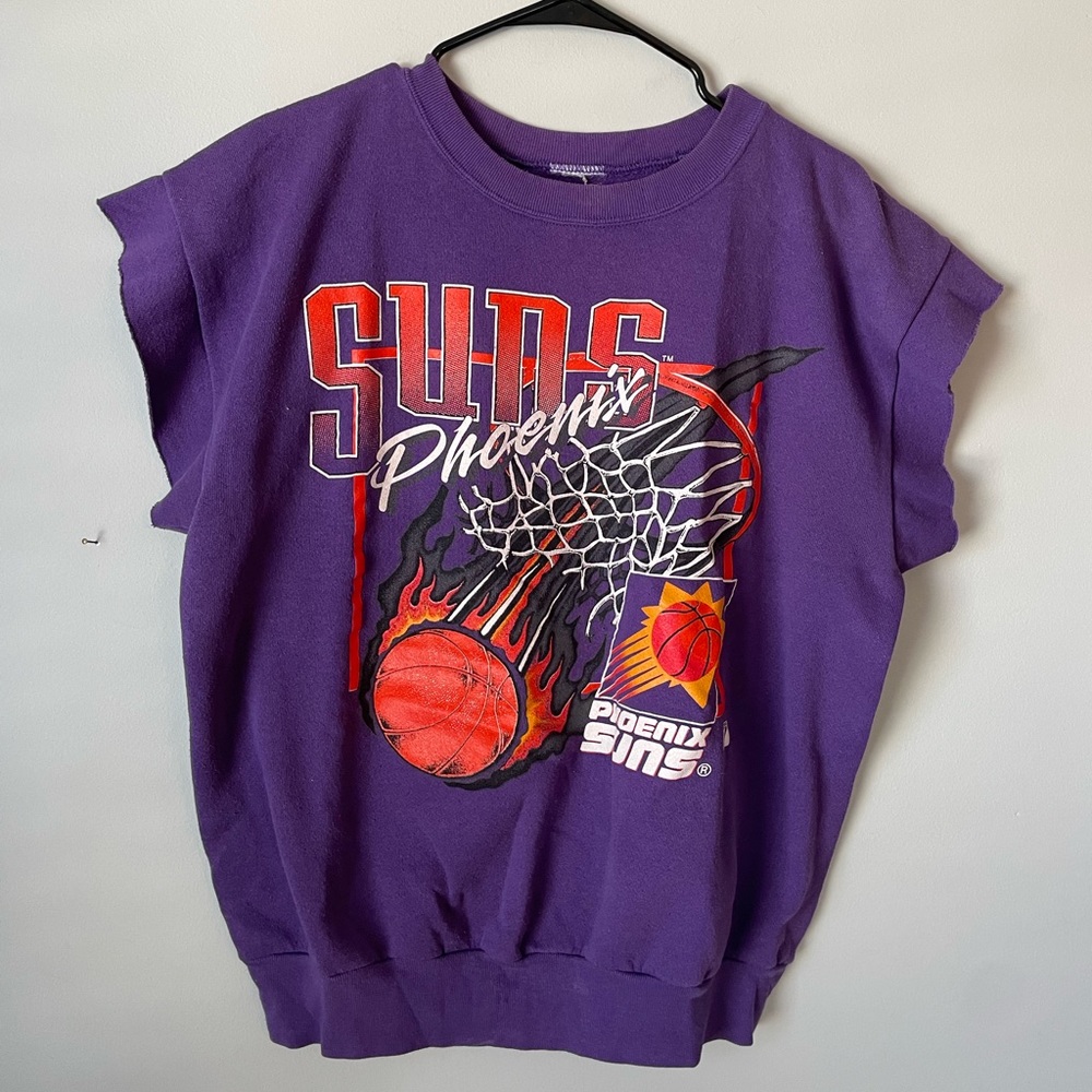 Vintage Phoenix Suns Cut-Off Crewneck